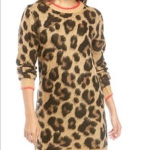 Lily White Juniors Leopard 🐆 Sweater Dress!